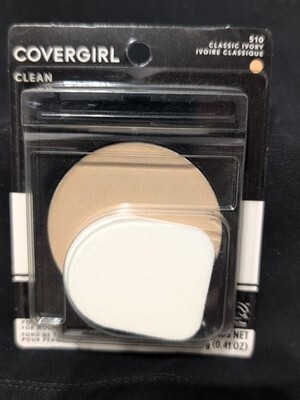 CoverGirl Clean Powder Foundation Classic Ivory 510 for Normal Skin-New/Sealed Item image 2