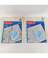 2x Sealed Rubbermaid Sink Mats #1291 Almond 10.7&quot; x 12.7&quot; Set Vintage Ne... - $1,462.40 MXN