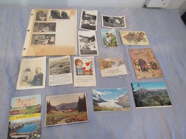 Lot Vtg Postcards Advertising Cards Photos Christmas Valentines Birthday - £22.61 GBP