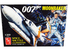 Skill 2 Model Kit Space Shuttle w Boosters Moonraker 1979 Movie James Bond 007 1 - £39.56 GBP