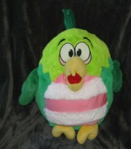 Jay At Play Stuffed Plush Kookoo Koo Koo Birds Green Pink Stripe 13&quot; 15&quot; - $39.59