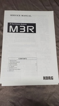 GENIUNE KORG AI SYNTHESIS MODULE M3R SERVICE MANUAL WITH SCHEMATICS - $13.99