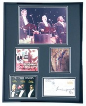 The Three Tenors Triple Signed Framed 16x20 Photo Set JSA Pavarotti Domi... - $791.99