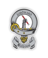 Clan Balfour Scottish Family Shield  Decal - $5.40 CAD+