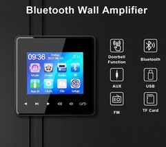 Bluetooth Wall Amplifier USB Tablet Durable HD Screen Music Background S... - £70.12 GBP+