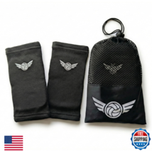 Baylee and Me Volleyball Elbow Pads with Breathable Mesh Carry Bag – Imp... - $40.00