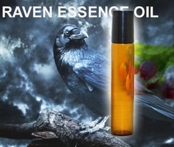 Haunted 27x ESSENCE OF RAVEN ENHANCE MAGICK DESTINY WISDOM OIL WITCH CASSIA4 image 2