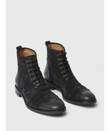 John Varvatos Fleetwood Lace Boot. Size 8. Black. Mens. - £261.51 GBP