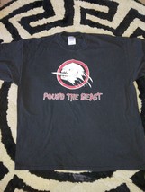 Pound The Beast Mens Black T Shirt Comedy Parody Wherever Is Wood Size XXL - £20.35 GBP