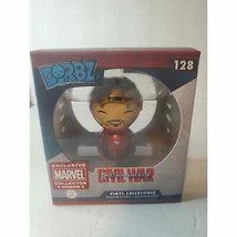 Nib dorbz exclusive marvel collector corps 128 vinyl funko iron man unmasked - £6.32 GBP