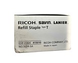 NEW Box of Genuine Ricoh Savin Lanier Refill Staples Type T 505R-SA 415010 - £22.57 GBP