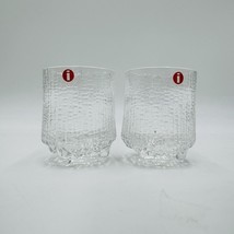 Ittala Finland Ultima Thule Cocktail Shot Glass Set Tapio Wirkkala 2 Pieces - $58.50