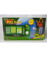 MGA Pro Golf Electronic LCD Video Game Dual Screen With Zipper Case  - £10.89 GBP