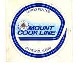 Mount Cook Line Sticker Airline Going Places in New Zealand - $11.88