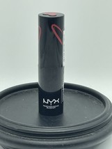 NYX Shout Loud Satin Lipstick, SLSL08 Cherry Charm Shea Butter Infused Sealed - $4.99