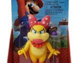 Nintendo Super Mario Wendy Koopa 2.5&quot; Figure Jakks - $13.50