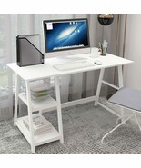 Natwind 47&quot; White Desk Home Office Computer Working Kid Student Study Ta... - $156.74 CAD