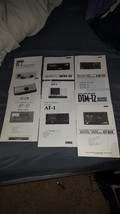 10 vintage Korg Tuner service manuals - $20.00