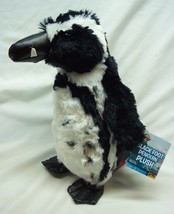 Adventure Planet Soft Cute Black Foot Penguin 11&quot; Plush Stuffed Animal New - £15.82 GBP