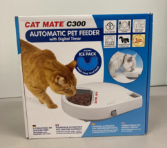 Cat Mate C300 Automatic Pet Feeder 3 Meal Digital Timer for Cats &amp; Small... - $59.95