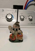 Halloween Snowman Candle Holder - $78.85 MXN