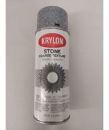 Krylon K18201 Coarse Stone Texture Finish Spray Paint, Black Granite, 12... - £34.18 GBP