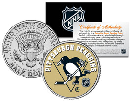 Pittsburgh Penguins Nhl Hockey Jfk Kennedy Half Dollar U.S. Coin * Licensed * - £6.84 GBP