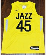 NEW Nike Youth #45 Donovan Mitchell Utah Jazz Icon Edition Jersey Size L... - €34,58 EUR