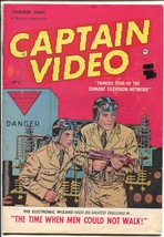 Captain Video #2 1950&#39;s-U.K. issue-reprints Fawcett issue-1/2 full color... - £75.60 GBP