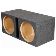Qpower 2 Hole Dual 15&quot; Vented Woofer Box with 1&quot; MDF face, QHD215V - £66.35 GBP