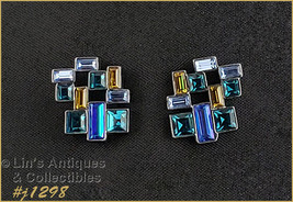 Vintage Marked Givenchy Pierced Earrings (#J1298) - £63.94 GBP