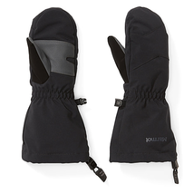 Marmot Kids Youth Boys GLADE MITT insulated waterproof mitten | Sz L, Black NEW! - £25.56 GBP