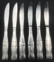 Lot of Six (6) Coca Cola Gibson Stainless Steel Knives 8.5&quot; Long - £16.74 GBP