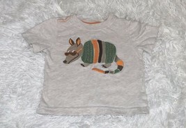 Crazy 8 Boys Size 3-6 Month Armadillo Shirt SUPER Cool!  - $8.59