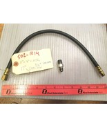 1/4&quot; flare x 1/8&quot; npt hose 17&quot; ONAN 3/16&quot; OIL FUEL FLEX LINE 1/4&quot; NPT x ... - $24.77 CAD