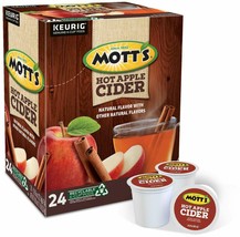 Mott&#39;s Apple Cider 24 to 144 Keurig K cups Pick Any Size FREE SHIPPING - $25.89+