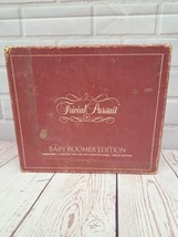 1983 Trivial Pursuit Baby Boomer Edition Game Night - $12.67
