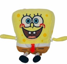 SpongeBob SquarePants plush stuffed animal Sponge Bob Nanco vtg 2002 pin... - £10.10 GBP