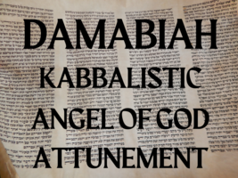 DAMABIAH Kabbalistic Angel of God Attunement - £18.87 GBP