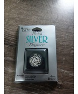 COUSIN D.I.Y COUSIN SILVER PLATE ELEGANCE CLOSED JUMP RING 30PCS. JEWELR... - $19.26