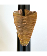 Don Dietz Organic Copper Leaf Handmade Unisex Mens Womens Ring Size 7-9 - £77.40 GBP