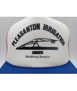 Pleasanton Irrigation Vintage Red Trucker Hat Cap Mesh Adjustable Snap Back - €9,88 EUR