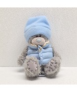 Carte Blanche Me To You Bear Tatty Teddy 6&quot; Plush Blue Winter Vest &amp; Fle... - $28.48 CAD