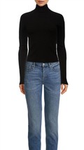 Enza Costa twist-back turtleneck top in Black - £47.75 GBP