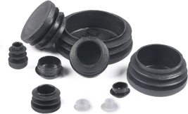 208 Pieces Mixed Sizes round Plastic Plugs,Pipe Tubing End Cap, round Pl... - £14.21 GBP