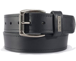Carhartt A000556120109 Leather Roller Belt, Black, Size 42 - $62.81