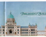 Victoria&#39;s Parliament Buildings Booklet British Columbia History Archite... - $11.88