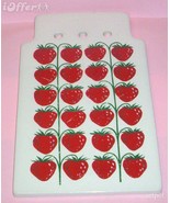 SCANDINAVIAN(FINNISH) MODERN-ARABIA POMONA MANSIKKA (STRAWBERRY) CHEESE BOARD - $129.95