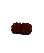 Brown Carved Rose Flowers Bakelite Butterscotch Coat Brooch-
show origin... - £48.33 GBP