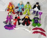 Imaginext Villains Batman Lot Joker Harley Quinn Mr. Freeze Peguin Robin... - $24.70